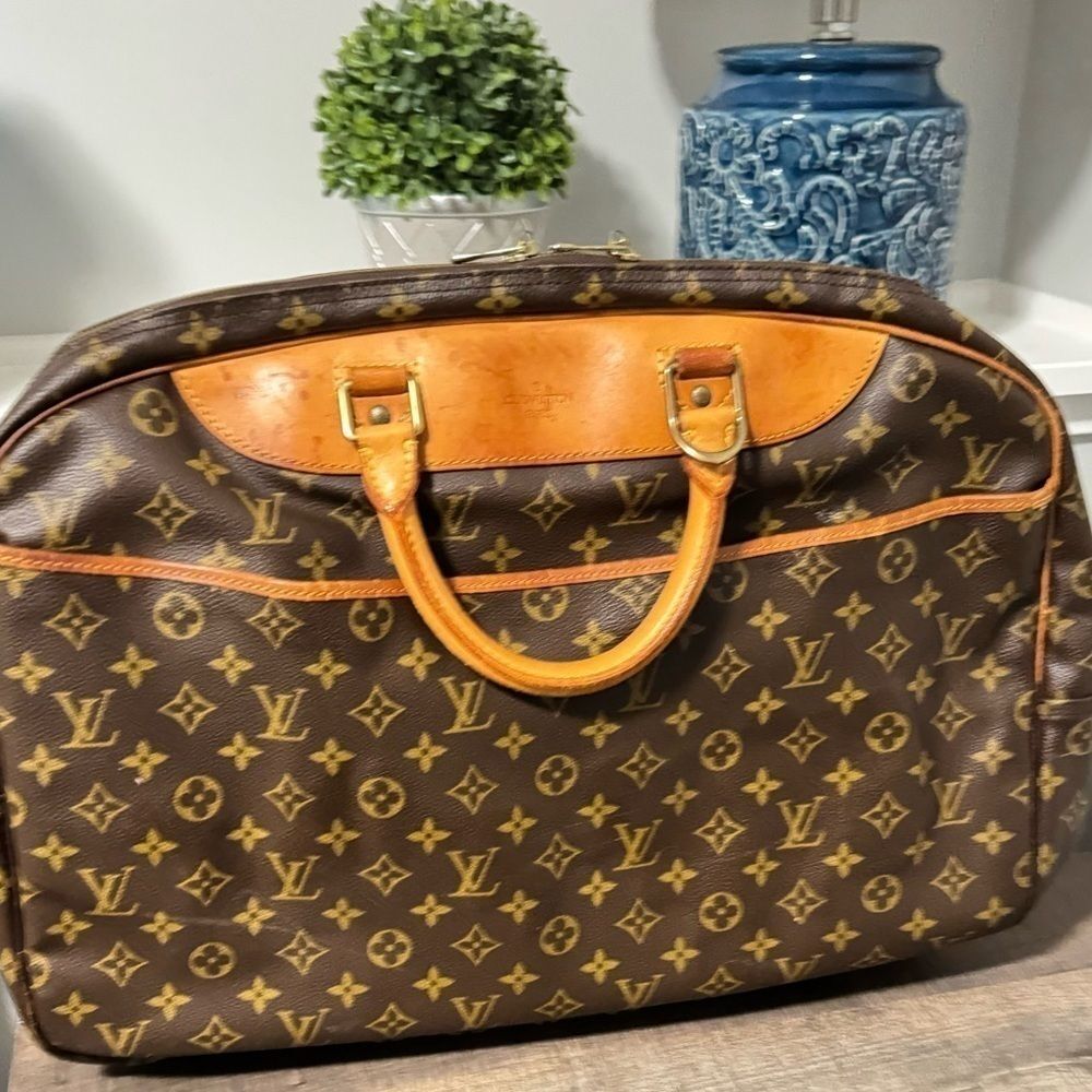 Louis Vuitton Monogram Alize vintage weekender bag VI 0926 classic and luggage - Picture 3 of 16